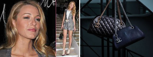 Blake Lively Debuts Chanel Mademoiselle Bag Line in Paris