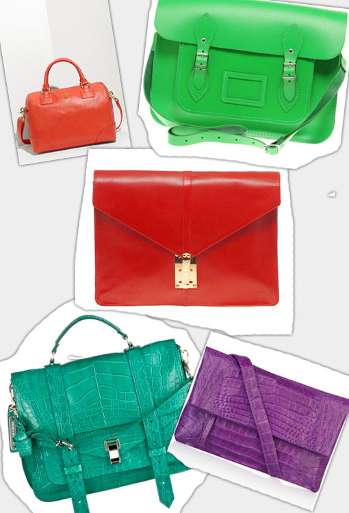Bright Baggage For Spring