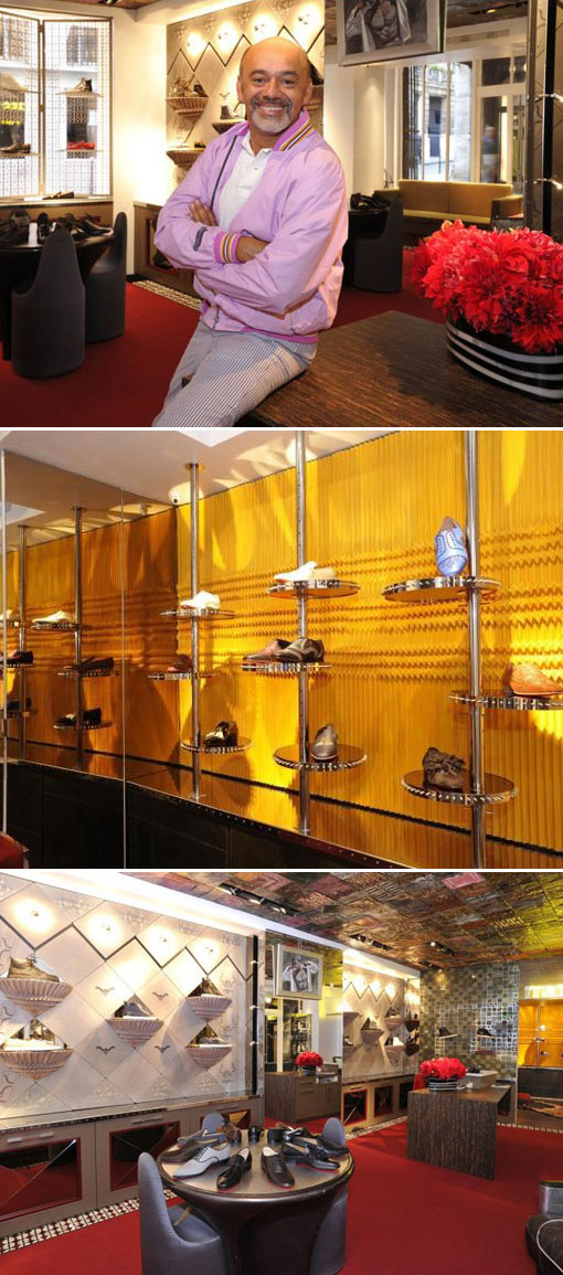 passe At opdage Justerbar Christian Louboutin Opens Men's Store In Paris