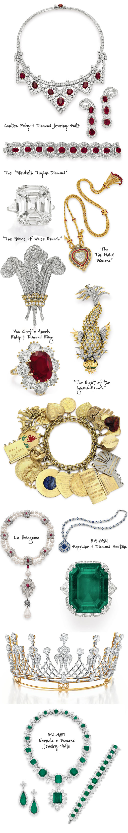 Hollywood Royalty:The Elizabeth Taylor Jewelry Collection Exhibit and Auction