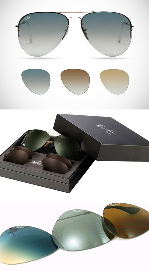 ray ban changeable lenses