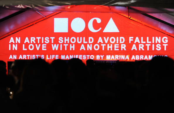 The 2011 MOCA Gala – Marina Abramović Experiments With All of Us!