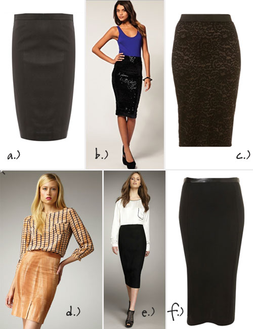 The On-Trend Pencil Skirt