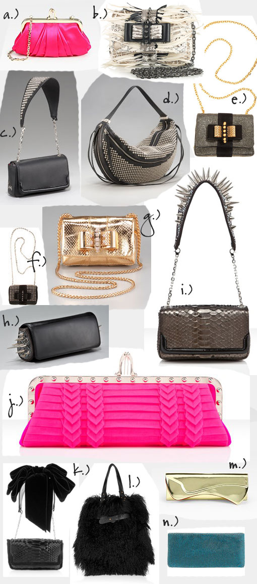 Christian Louboutin, Bags, Christian Louboutin Sweet Charity Spike Bag