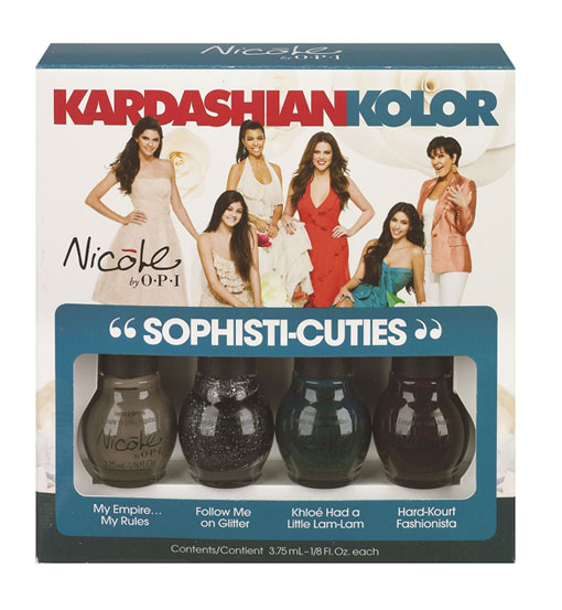 OPI Kardashian Kolor Mini Packs: Big Color. Small Bottles.