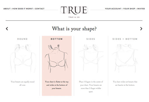 True & Co: The Right Bra Online. No Fitting Rooms. No Measuring Tape.