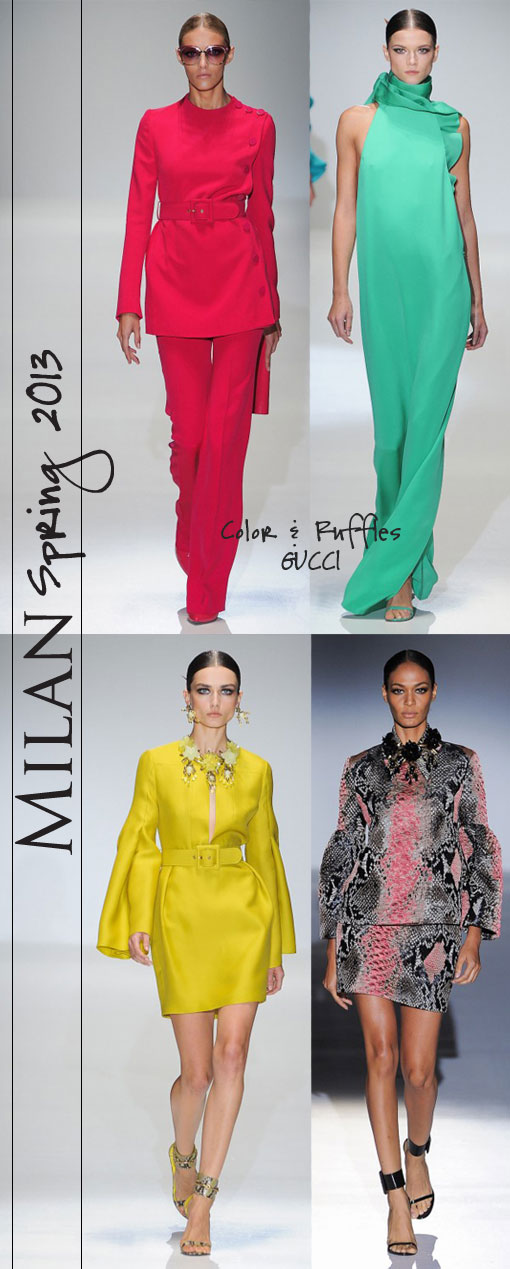 Magnificent Milan: Fashion Week Spring 2013
