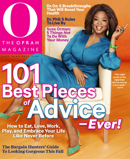 O’s “Live Your Best Life” 2012 Plus 101 Best Pieces of Advice