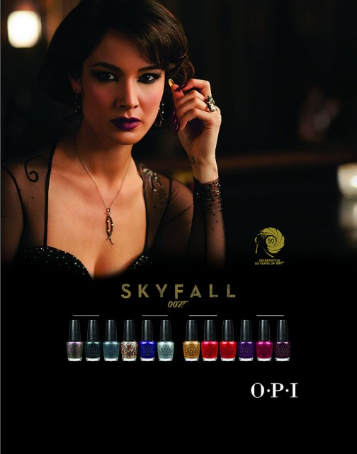 Our OPI Skyfall Lacquers Giveaway: Mark 50 Years of Bond 007