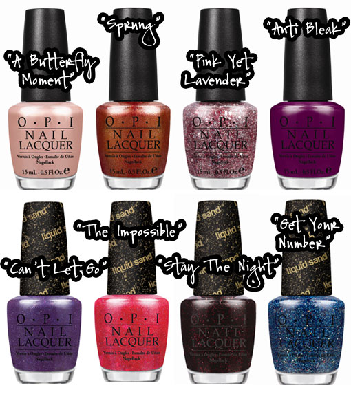 OPI Launches Mariah Carey Liquid Sand Nail Lacquers