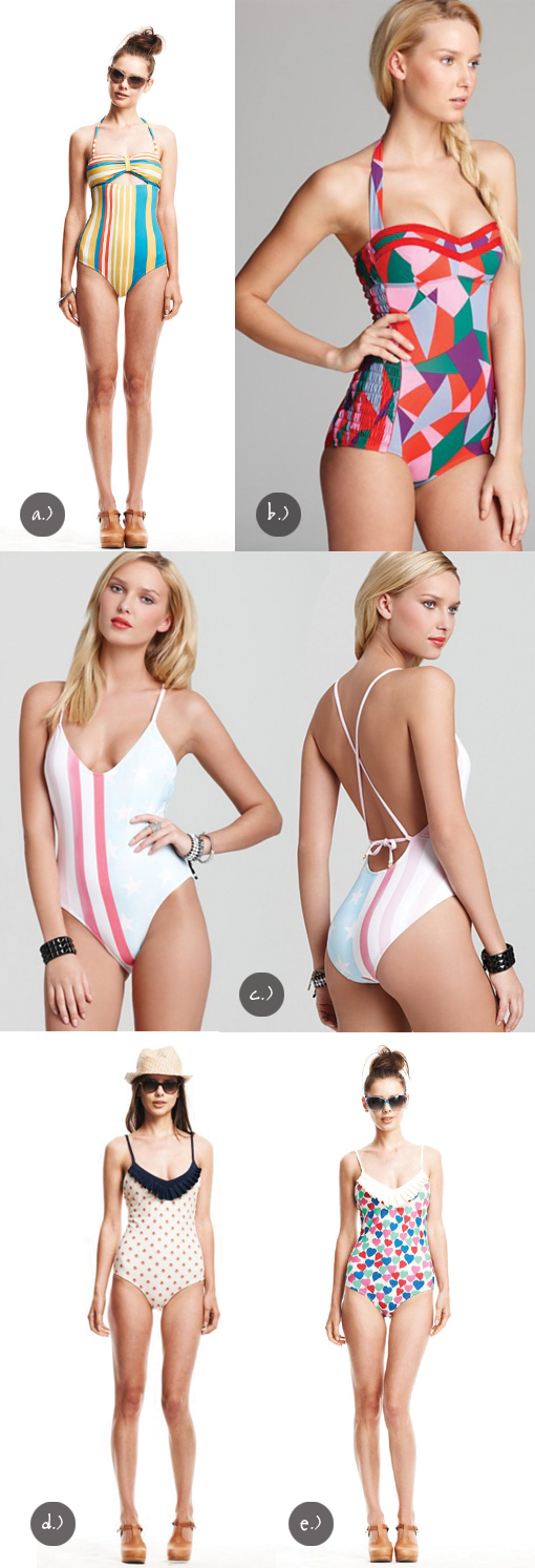 Love Your One-Piece Bathing Suit!
