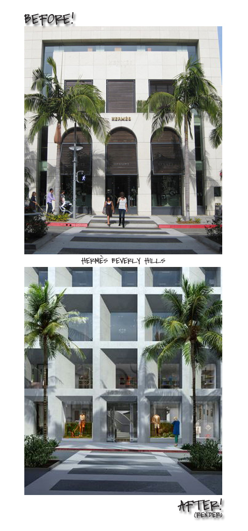 hermes store beverly hills