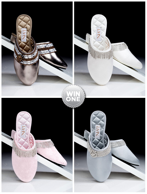 Win A Pair of Luxe Me Now Luxury Slippers
