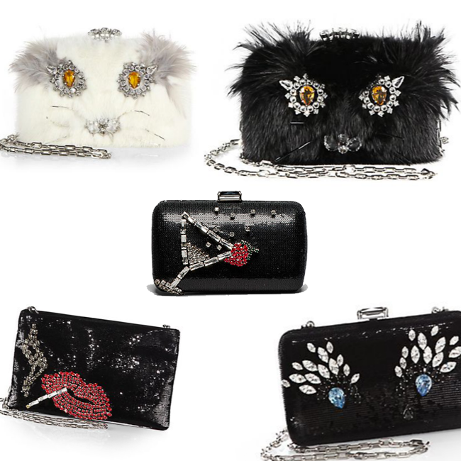 The Peeeeerfect Holiday Clutches