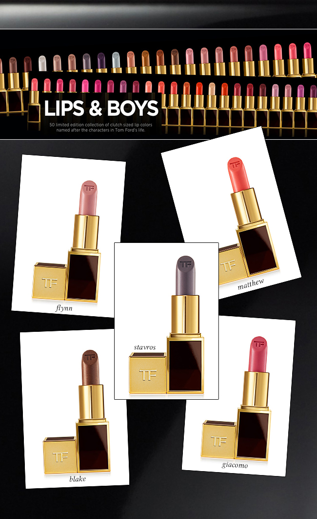 Lips & Boys: 50 Swoon-Worthy Tom Ford Lipstick Shades - Today Only