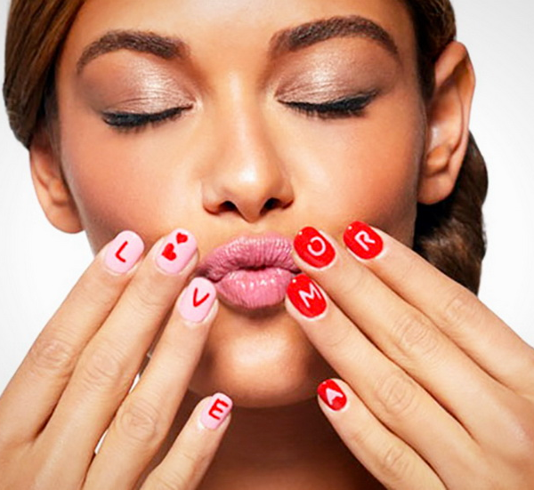 Flirty Fingernails For Valentines Day