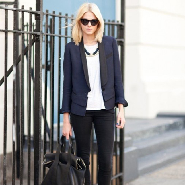 Trendy Tuesday: Wearing Black & Navy Is The New “Do”