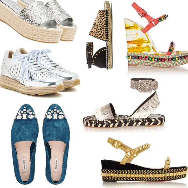 Espadrilles Go Glam!