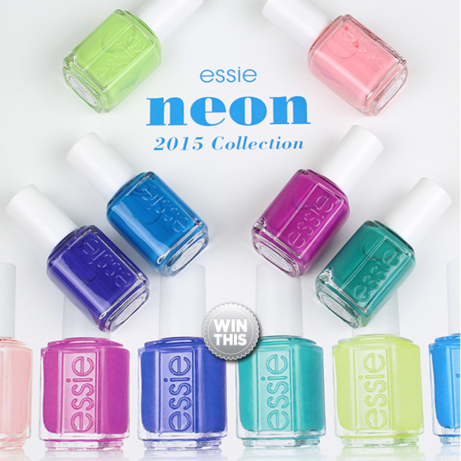 Neon is the New Summer Neutral Essie Polish GIVEAWAY!!