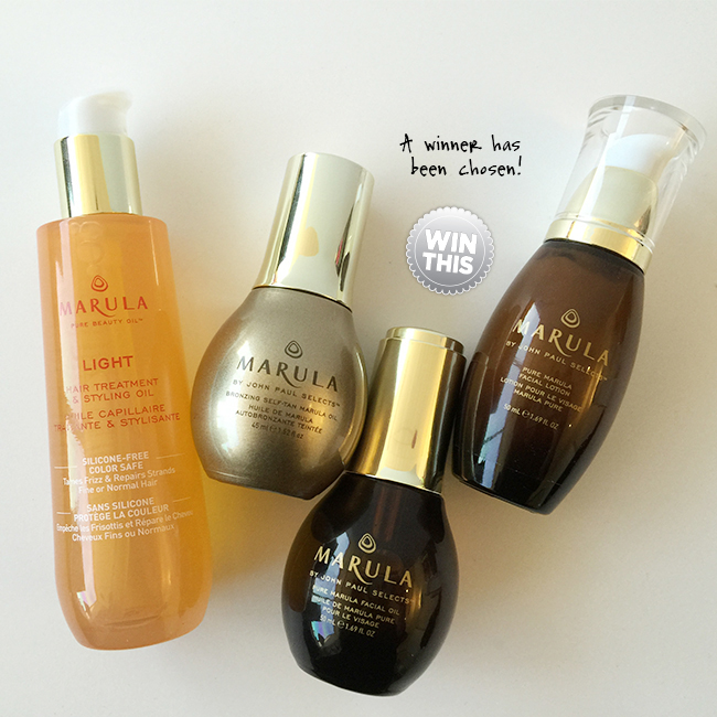 Congrats To The Marula Oil ‘Keep Your Skin Glowing Summer Gift Pack’ Giveaway Winner!