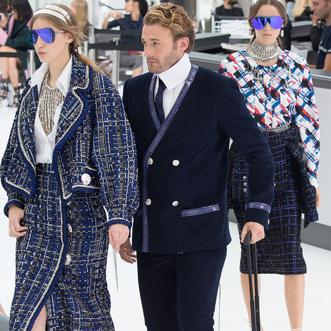 #PFW: Chanel Takes Us For A First Class Ride on Flight #SS16