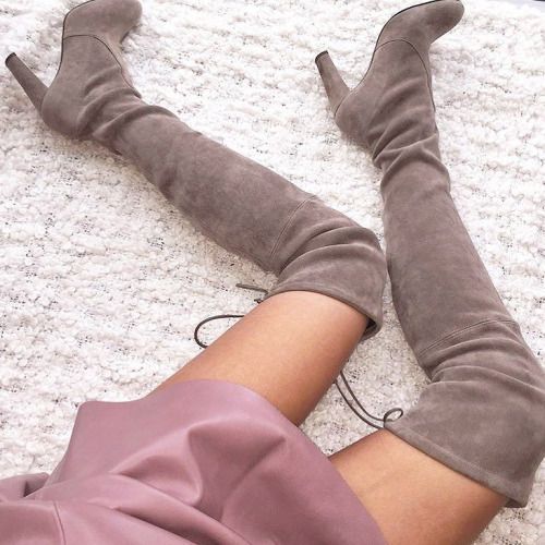Sizzle In Thigh High Boots This Season