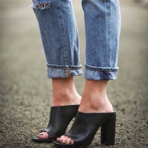 sexy mule shoes