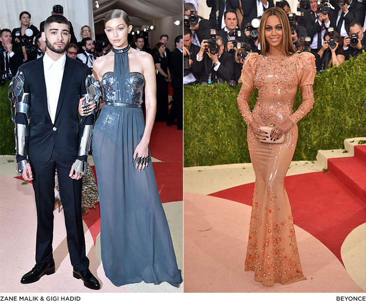 Louis Vuitton Girls at the 2016 MET Gala