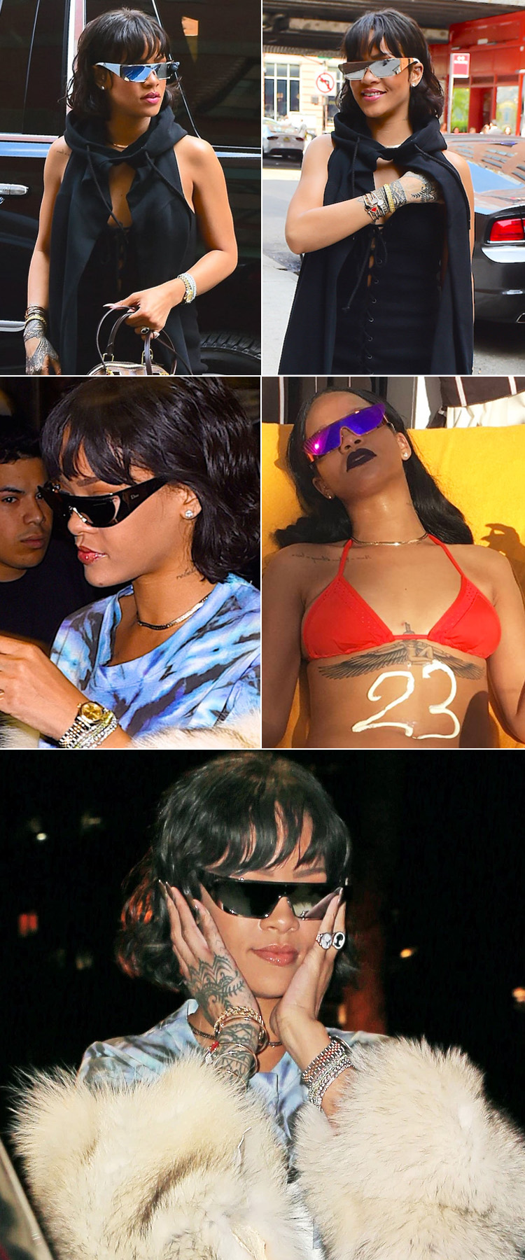 Rihanna and Dior Collaborate on Sunglass Collection