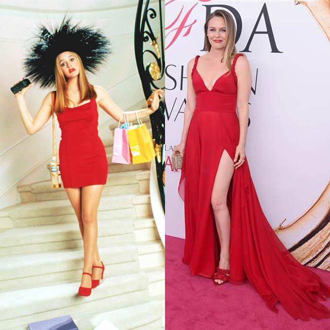 “Betty” In Red: Alicia Silverstone Channels “Clueless” At The CFDA Fashion Awards