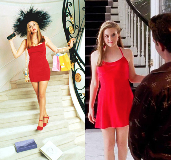 alicia silverstone clueless red dress