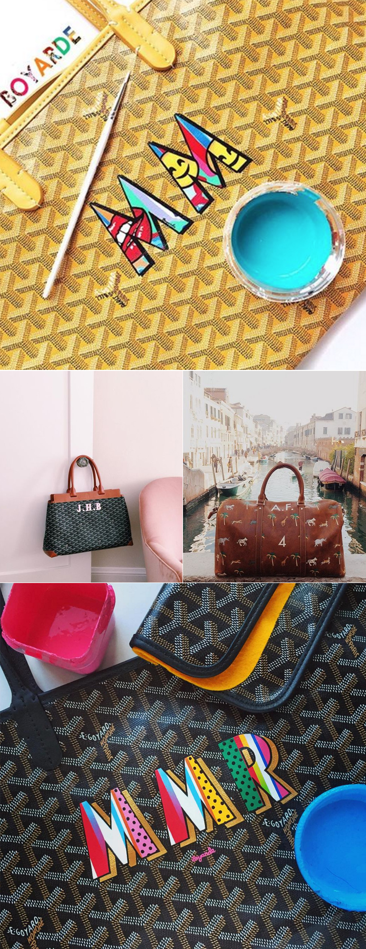 Personalized Monogram Goyard 