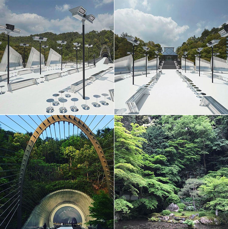 IM Pei's Miho Museum provides backdrop for Louis Vuitton resort 2018 show