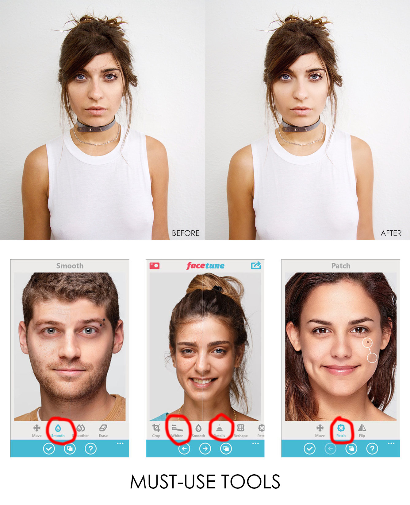 apps like facetune reshape