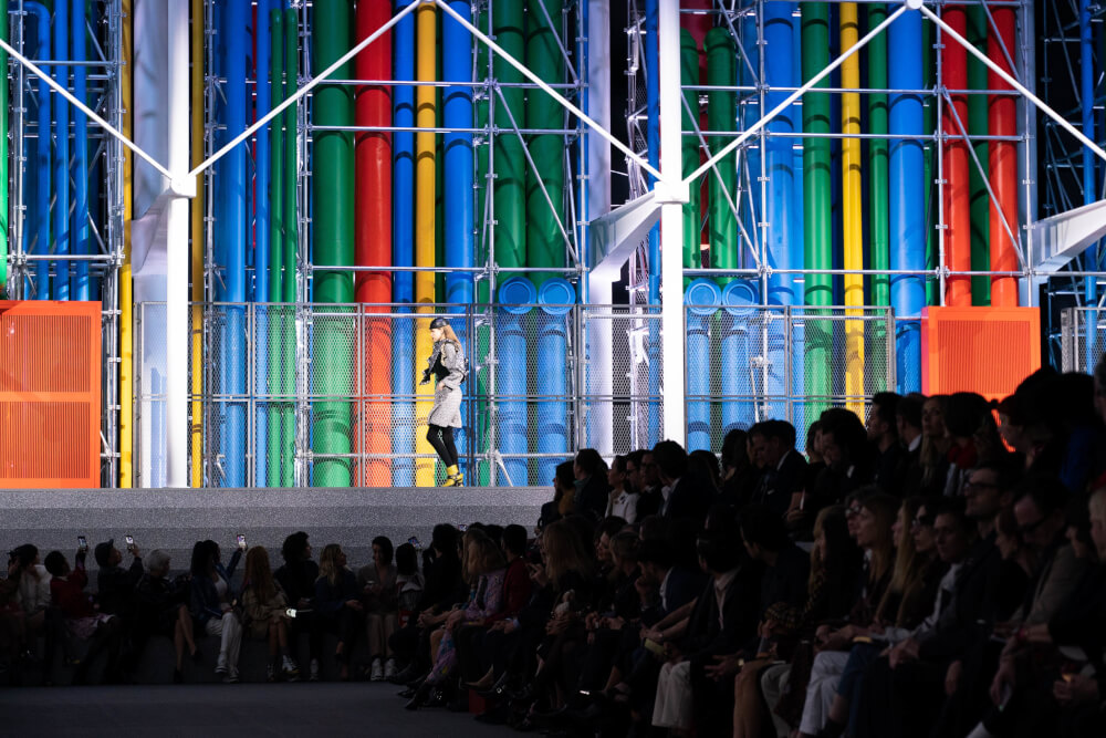 Futuristic Background Louis Vuitton FW 19 Collection PFW