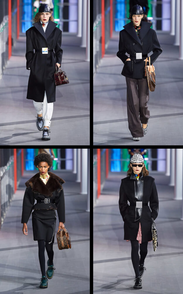 Futuristic Background Louis Vuitton FW 19 Collection PFW