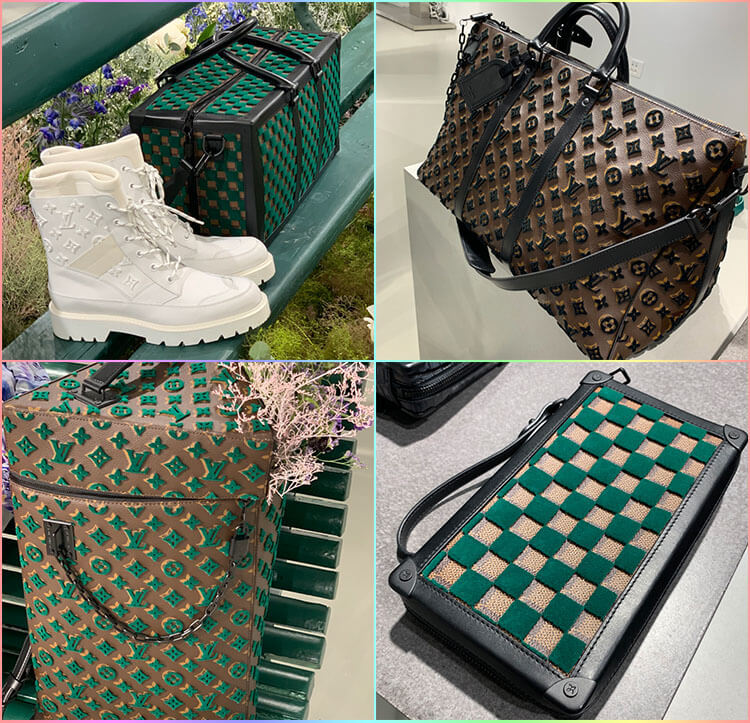 LOUIS VUITTON RM202 NPL HJY68W Virgil Abloh LV Flower Embroidered