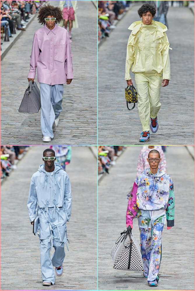 Gigi Hadid leads Louis Vuitton Paris Fashion Week Men's SS20