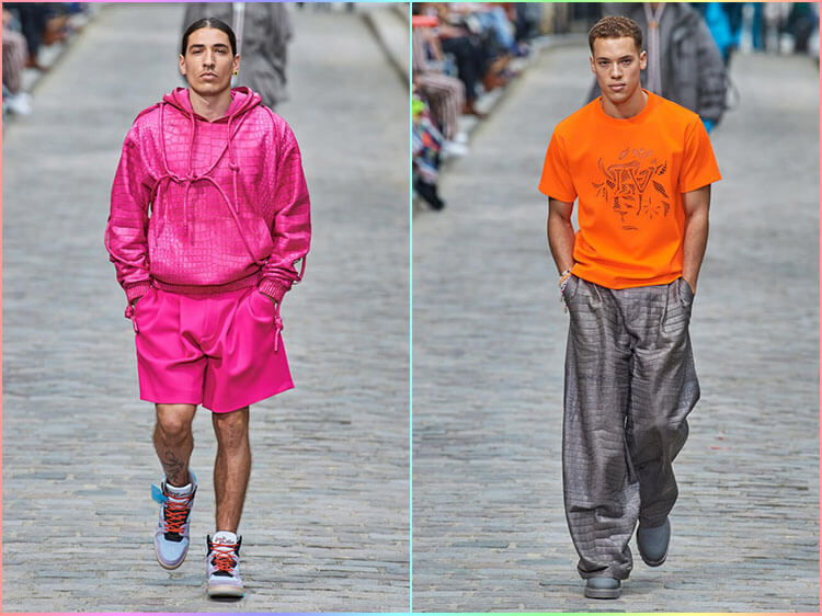 Louis Vuitton Mens SS20: Virgil Abloh's Flower Power Breaks Gender Norms