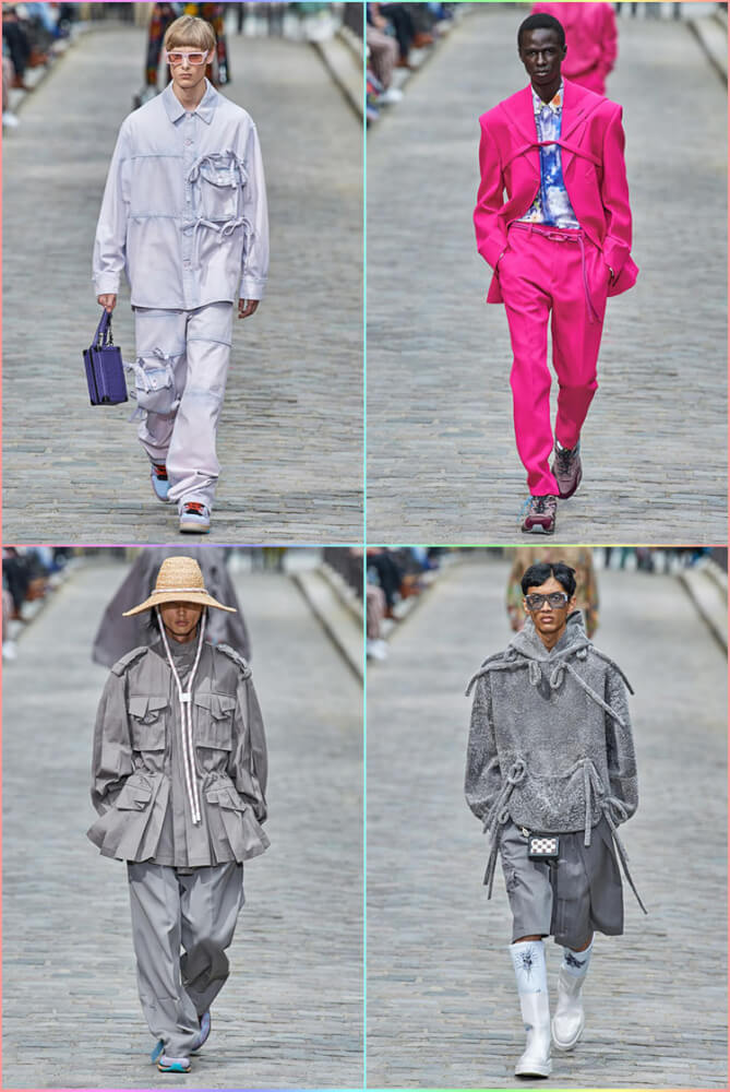 Louis Vuitton Mens SS20: Virgil Abloh's Flower Power Breaks Gender