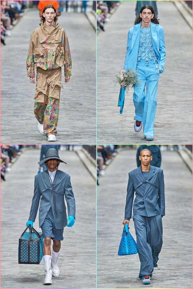 Louis Vuitton Mens SS20: Virgil Abloh's Flower Power Breaks Gender Norms