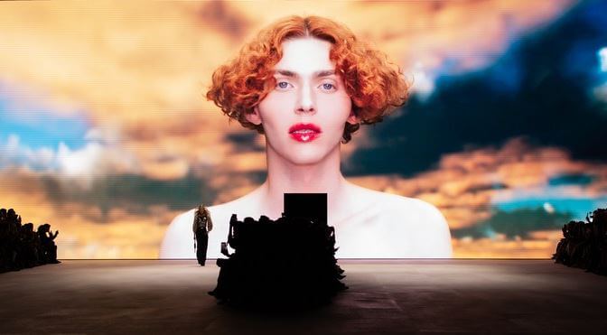 Scottish musician Sophie leaves Louis Vuitton's front row speechless -  Vogue Australia